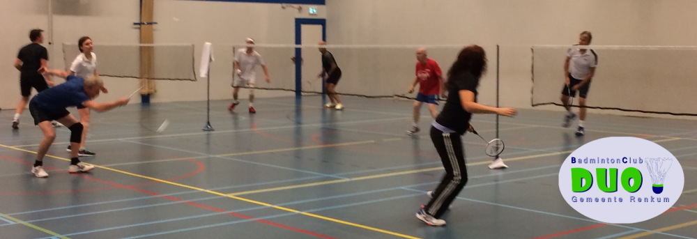 BC DUO – de recreatieve badmintonclub van Oosterbeek, Doorwerth, Renkum en omstreken!